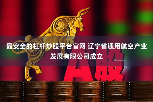 最安全的杠杆炒股平台官网 辽宁省通用航空产业发展有限公司成立
